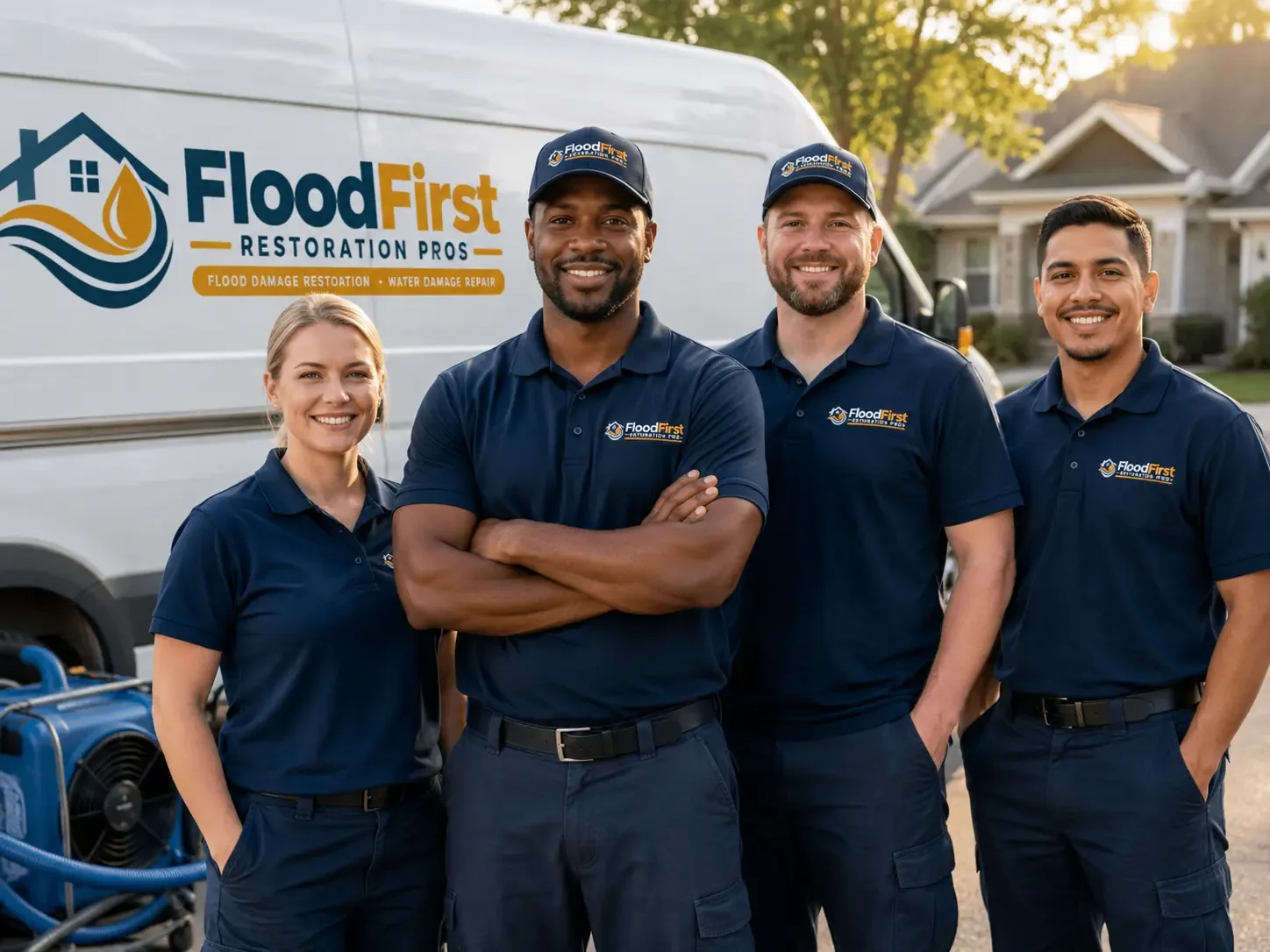 Flood Damage Restoration company in Osseo, MI